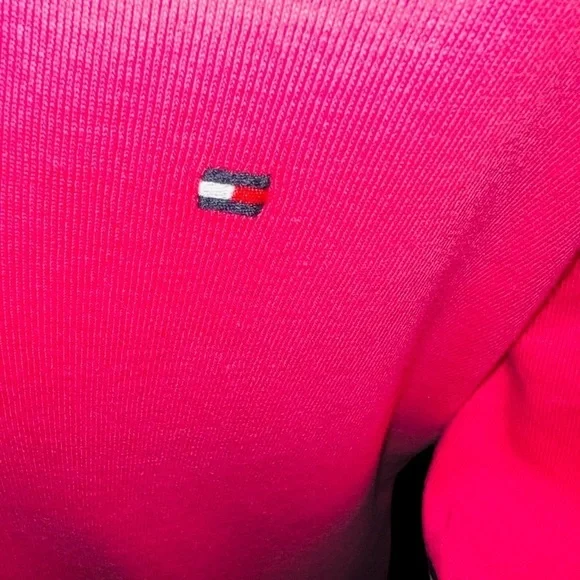 TOMMY Hilfiger Pink Short Sleeve Knit Dress XL NWT - Picture 2 of 10